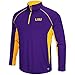 LSU Tigers Airstream Quarter Zip Pullover Synthetic Windshirt