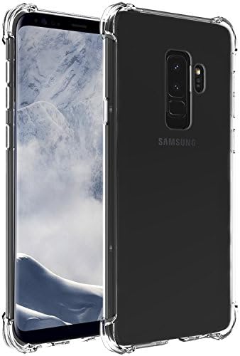 Galaxy S9 Plus Case, URMax [Slim Thin] Anti-Scratches TPU Gel Premium Slim Flexible Soft Bumper Rubber Protective Case Cover for Samsung Galaxy S9 Plus - Clear