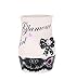 5 Pieces Glamour Girl Bathroom Accessory Set Complete, Ivory Girly Bathroom Decor for Bathroom, Powder Room, Kitchen