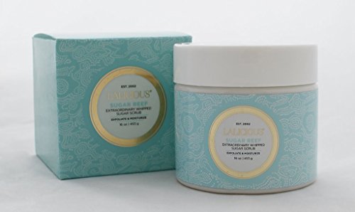 LALICIOUS Sugar Reef Extraordinary Whipped Sugar Scrub, 453g/16oz