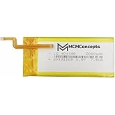 MCMConcepts 2000mAh Rectangle Battery Replacement for Apple iPod Classic/Video Thin