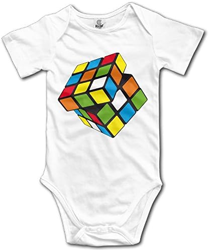 Edepon Baby Rubiks Cube Cotton Infant Onesie Newborn Clothes