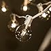 Hometown Evolution, Inc. 100 Foot White Globe String Lights - 105 G50 Clear 2