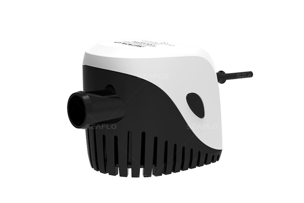 SEAFLO 1100GPH Submersible Automatic Bilge Pump with Float Switch (1100GPH, 12V)