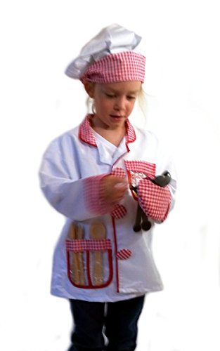 Chef - Dress-Up Role Play Costume Set for Boys and Girls with Toy Accessories Collection - Image 5