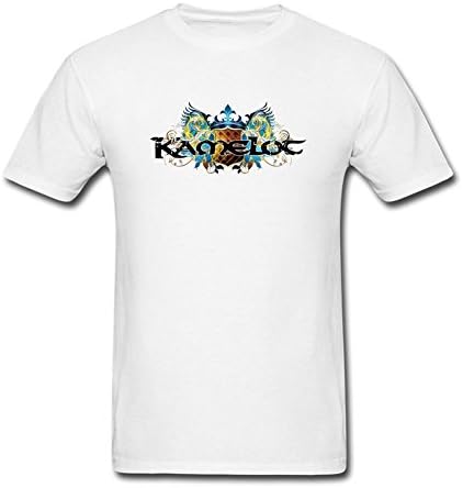 NewSDAi Men's Kamelot Band Logo T-shirts