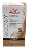 Wella Color Charm Liquid #051/1N Black (41ml) (2 Pack)