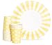Paper Eskimo 12-Pack Party Plates, Limoncello