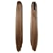 Synthetic Claw Ponytail Handy Jaw Pony Tail Clip in Hair Extensions One Piece Long Straight Soft Silky for Women Fashion and Beauty 21'' / 21 inch (light brown)
