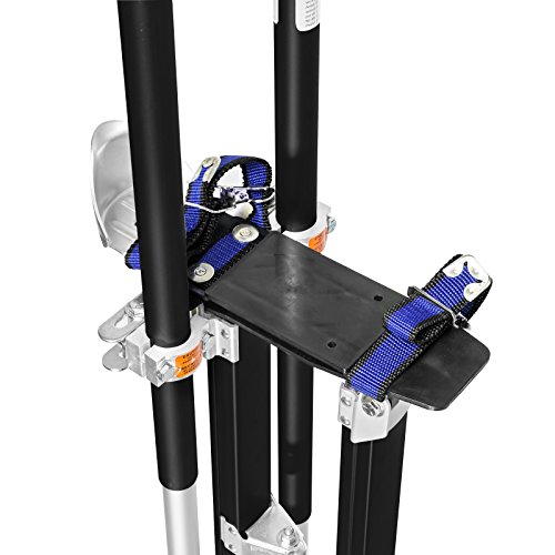 GypTool Pro 48" - 64" Drywall Stilts - Black