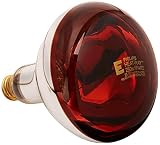 Philips Heat Lamp R40 Flood Light Bulb: 250-Watt, Medium Screw Base