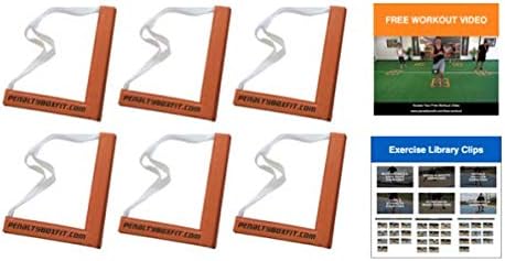 Penalty Box - Full Body Workout Program - Body Resistance, Agility, Speed, Power, Footwork, Explosive Plyometrics Training - Agility Grid & Hurdle All in One with Bonus Exercises