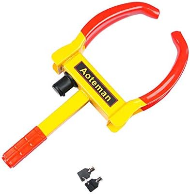 Amazon 車両盗難防止 タイヤロック 9段階調節可能 ホイールロック 自動車 盗難防止 車両盗難 迷惑駐車 カーロック ハンドルロック バイク では不安な方に頑丈 ジムニーjb64w Jb74w C Hr タイヤサイズ 180mm 275mm 車用ロック 車 バイク