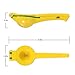 Adoric Top Rated Premium Metal Lemon Lime Manual Juicer, 2-in-1 Lime Lemon Juice Squeezer with One Zester (Peeler) Included. Easy Step to Enjoy Cooking, Baking, Drinking (Yellow + Green)