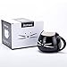 Asmwo Cute Cat Ceramic Mug Funny Cat Shaped Cup for Coffee Tea Black,12 oz Valentine's Day Gifts