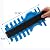 AlexBasic Contour Gauge Duplicator 10 Inch Profile Gauge Shape Duplicator Copying Tool Pots Making Tool for Perfect Fit and Easy Cutting, Blue