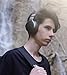 Active Noise Cancelling Bluetooth Headphones, Ausdom ANC8 Over Ear Wireless Headphones Wired Headsets with Microphone, 30H Playtime Comfortable for Travel Work TV PC Computer Cellphone Music – Black