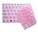 2PCS Keyboard Stickers, Universal English Keyboard Stickers Black Background with White Large Lettering for Computer Laptop(English)