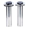 2x-Amarine-made-15-Degree-ROD-Holders-Stainless-Steel-Rubber-Cap-Liner-Gasket