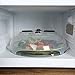 New Life Style Products Magnetic Microwave Splatter Cover, Microwave Plate Guard Lid With Steam Vent