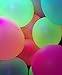 Glow in The Dark Balloons for Blacklight UV Party - Bright Color 25 Count