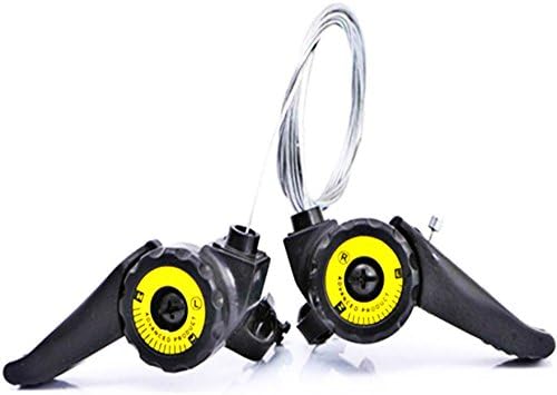Juneping Variable Speed Bicycle Shifters Shift Levers Speed Adjusting Handle
