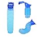 Lazada Large Capacity Portable Shrinkable Travel Car Emergency Urinal for Kids Adult (750 ML)