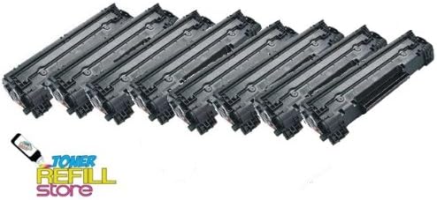 Toner Refill Store ™ 8PK Compatible Toner Cartridge for Canon 125 CRG-125 3484B001AA ImageClass LBP6000 MF3010 MF-3010