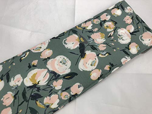 Curling Iron Holder Cover or Flat Iron Case - Everlasting Blooms Pink - Thumbnail 3