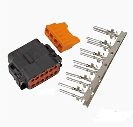 Harley Speedo Connector Kit Deutsch 12-Position Plug with Terminals OEM 74119-98