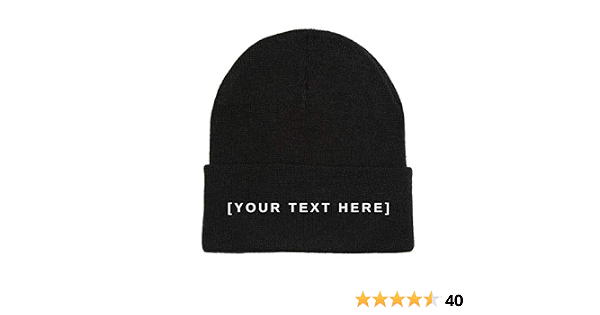 Custom Beanie - Personalized Beanies 