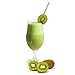 Stainless Steel Straws - Set of 5 Wide Metal Smoothie Straws with Cleaning Brush