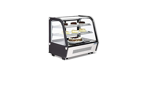 Nevera vitrina tartas vitrina mesa modelo 100L : Amazon.es ...