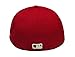 MLB Los Angeles Dodgers Scarlet with White 59FIFTY Fitted Cap, 7 1/4
