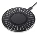 Wireless Charger QI-Certified Fast Wireless Charging Pad 7.5W for iPhone Xs Max/Xs/XR/X/8/8 Plus, 10W for Galaxy Note 9/S9/S9 Plus/Note 8/S8 & Qi-Enabled Phones (NO Adapter)-Black