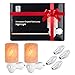 Arvidsson Himalayan Salt Lamp, Salt Lamp Night Light with 4 Bulbs, Natural Crystal Salt Light with ETL Approved Wall Plug for Lighting & Air Purifying -2 Pack