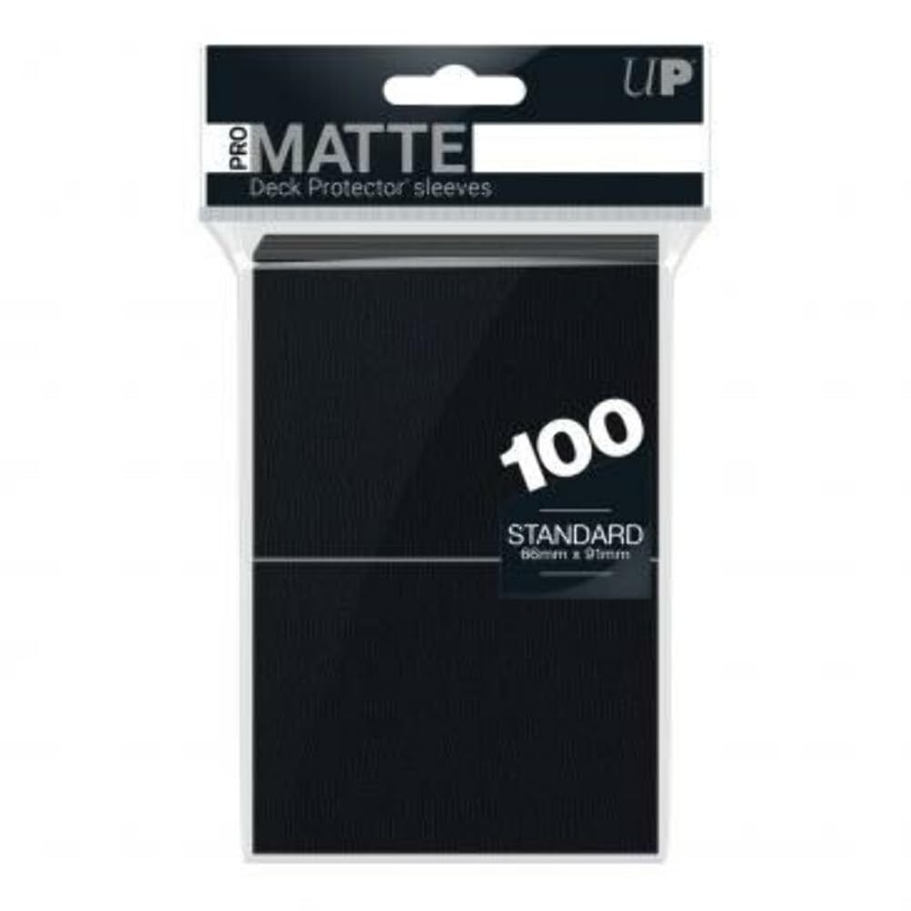 100 Ultra Pro Card Protector Sleeves: Pro-Matte - 66 x 91 mm