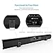 TV Sound Bar, Meidong Soundbars for TV 40 Watt 37-Inch 4 Speakers Strong Bass Wireless and Wired Bluetooth Audio Speakers Included Optical Cable, Remote Control, Wall Mountablethumb 3