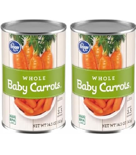 Amazon.com : Carrots (Sliced) (8 oz, ZIN: 518916) - 2 Pack