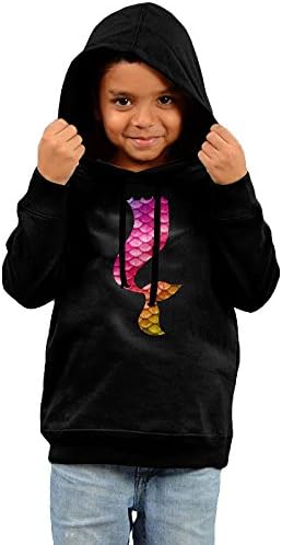Pinky Mermaid's Tail Children Hooded Sweatshirt 5-6 Toddler