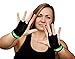 Bear KompleX 2 Hole Leather Hand Grips for Workouts, Pull-ups, Weightlifting, WOD Gymnastics, Crosstraining Palm Grips with Wrist Wraps, Hand Protection from Rips and Blisters,1 Pair