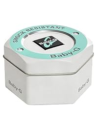 Baby-G ba-110be-4 a - Señoras Casio Reloj con rosa correa y rosa caso.