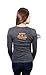 Harley-Davidson Womens Quality Riding B&S Charcoal Long Sleeve T-Shirt - MD