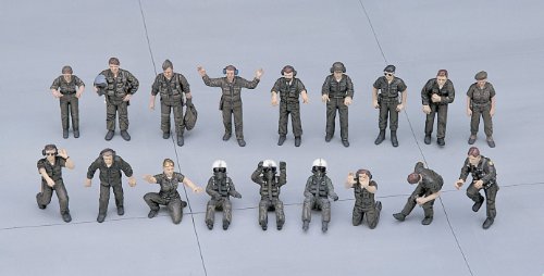 Hasegawa X48-5 US Air Force Pilot / ground crew set B