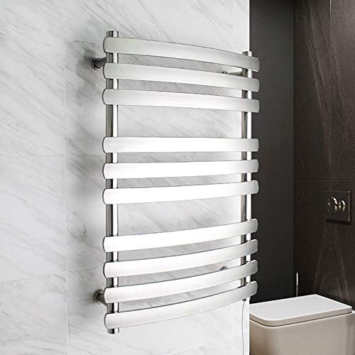 TONGTONG Wall Mount Towel Warmers Stainless Steel Electric Heated Warmer Radiator Towel Rail Bathroom