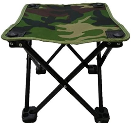 Lightweight Small Portable Folding, Ultra Stable 4-legged Chair/Stool for Camping, Fishing, Hiking, Travelling and Other Sports