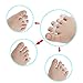 Hammer Toe Straightener Overlapping Toes,Bunion and Toe Big & Little Thumb Separator Orthotics For Daily Use (1 Pair Big + 4 Pairs Small)