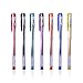 Gshine Gel Pens Set - 60 Colors with Premium Ink Coloring Pens for Adult Coloring Books Drawing Writing Including Glitter Neon Metallic (No Duplicate)