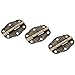 Dophee 20Pcs Vintage Bronze Jewelry Chest Gift Box Wood Case Cabinet Hinge Durable Tool