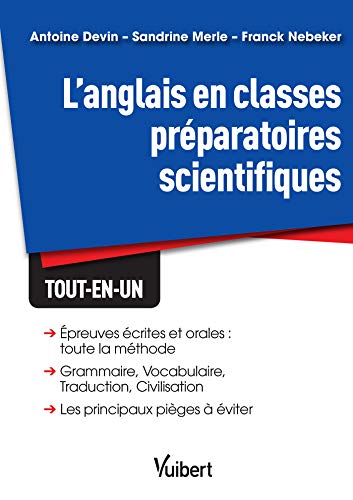 L'anglais en classes préparatoires scientifiques (French Edition) by ANTOINE DEVIN